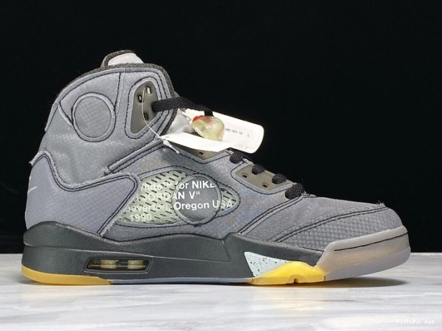 5 x Jordan CT8480-001 Black Off-White Air 0822